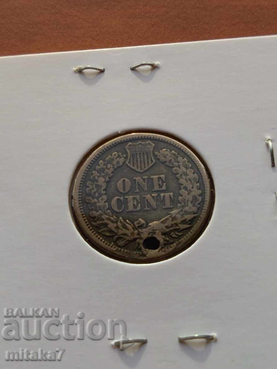 1 cent 1863, SUA cu preț € 4.60 | 9.00 BGN