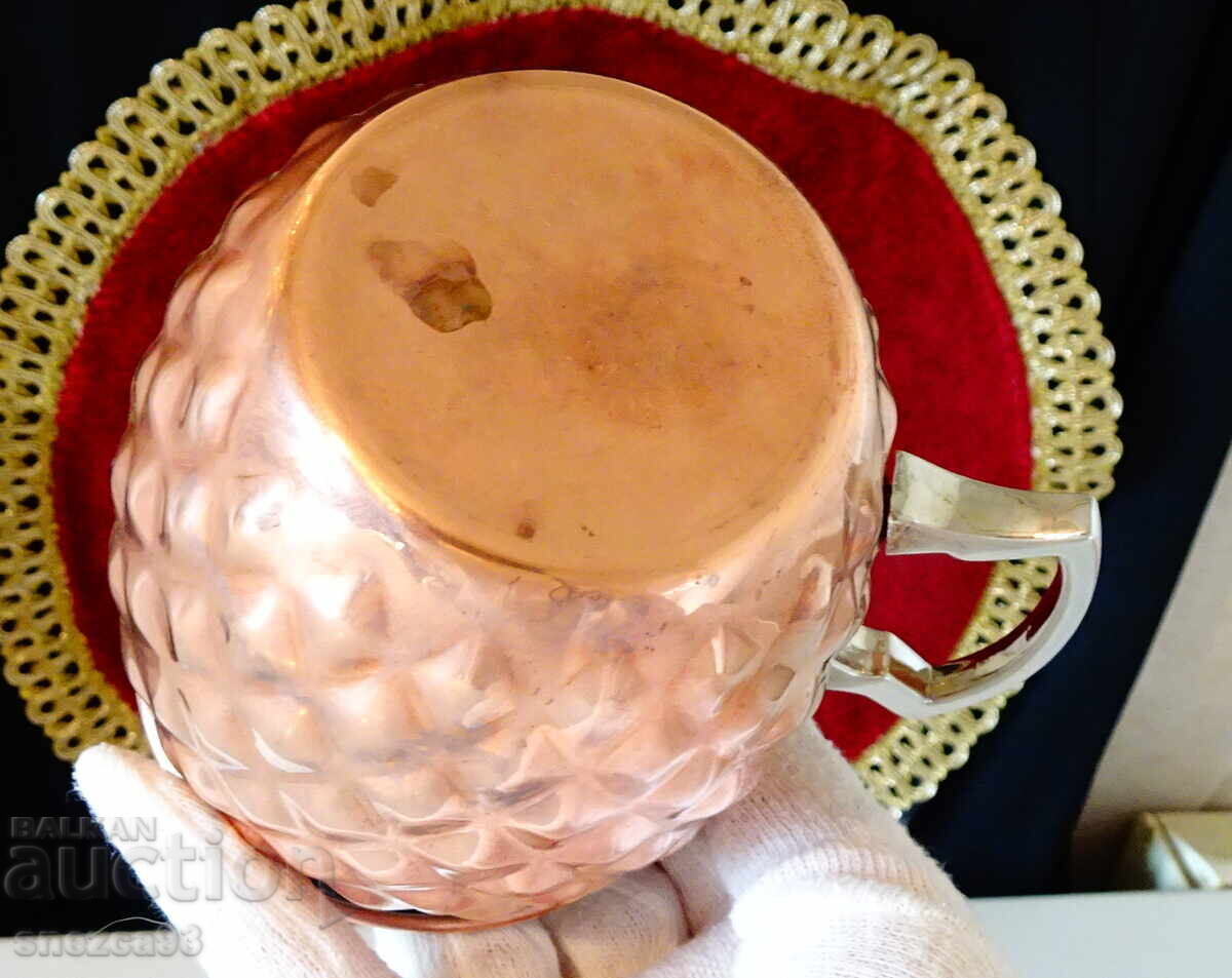 Livrarea Cană Moscow Mule, cupru și oțel inoxidabil