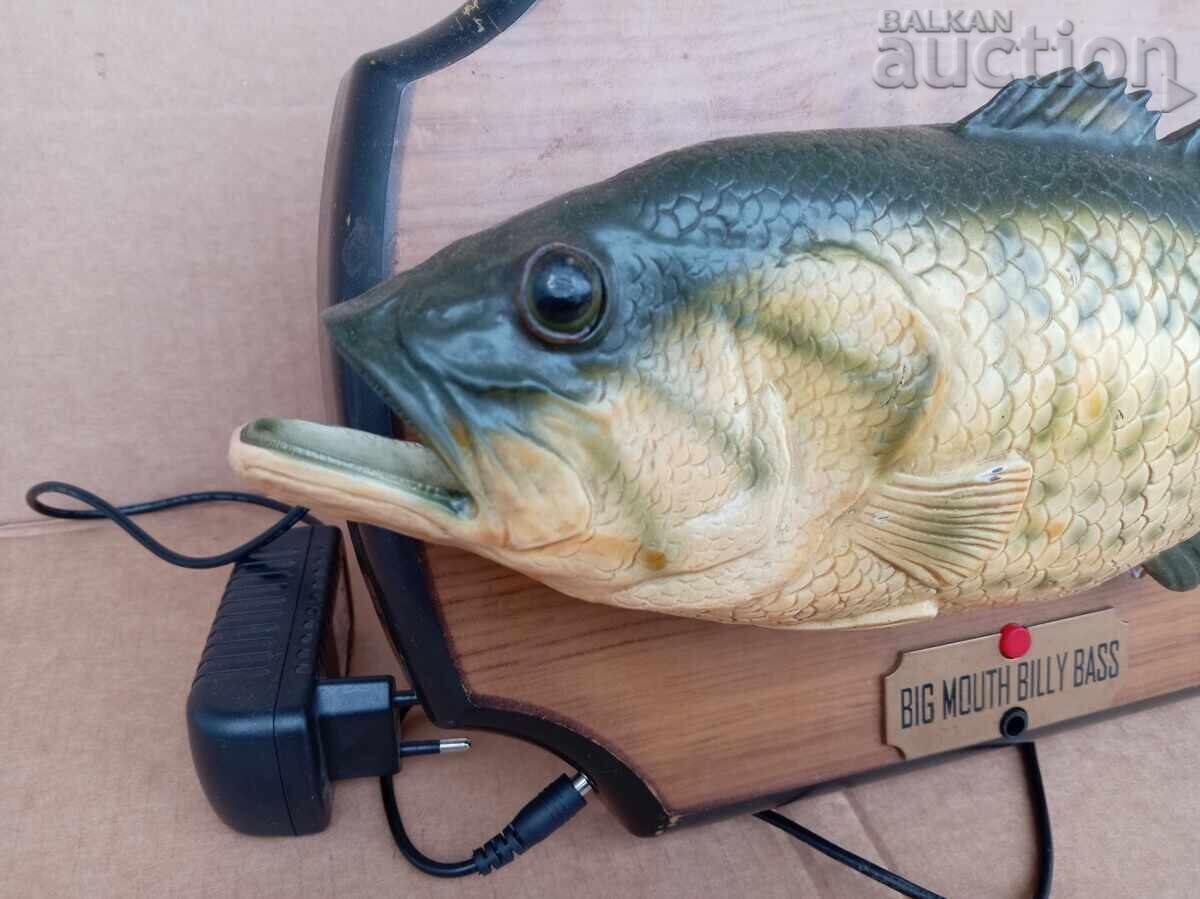 Auction  Retro Singing and Dancing Fish BIG MOUTH BILLY BASS