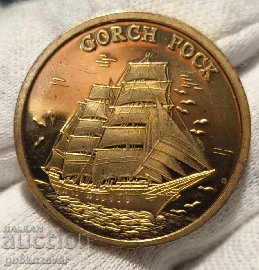 Επιχρυσωμένο μετάλλιο Γκορτς Φοκ! Κατακτήστε τον κόσμο του ωκεανού!