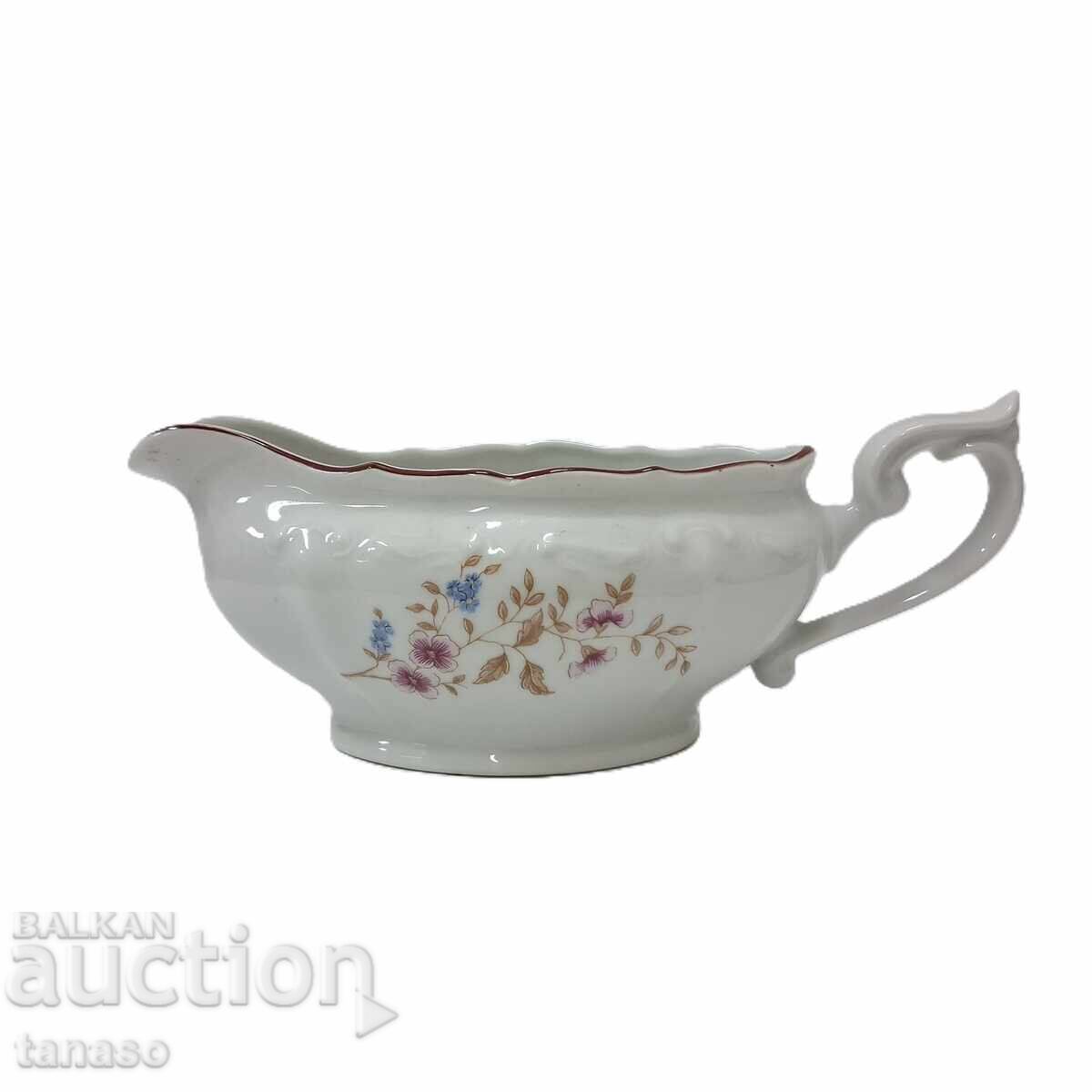 Sosieră retro din porțelan bulgăresc