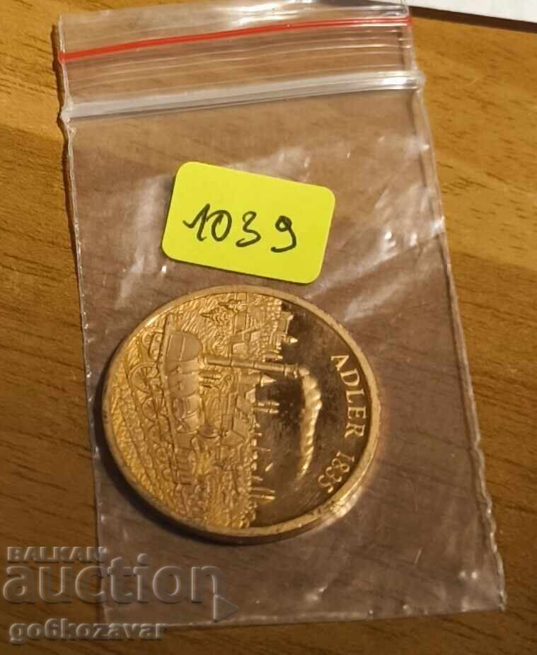Δημοπρασία Ιστορία του Adler Railway Medal Token