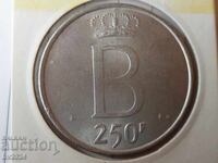 Belgium 250 Francs, 1976