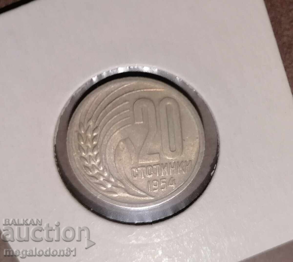 Bulgaria - 20 Stotinki 1954 Bulgaria - 20 Stotinki 1954