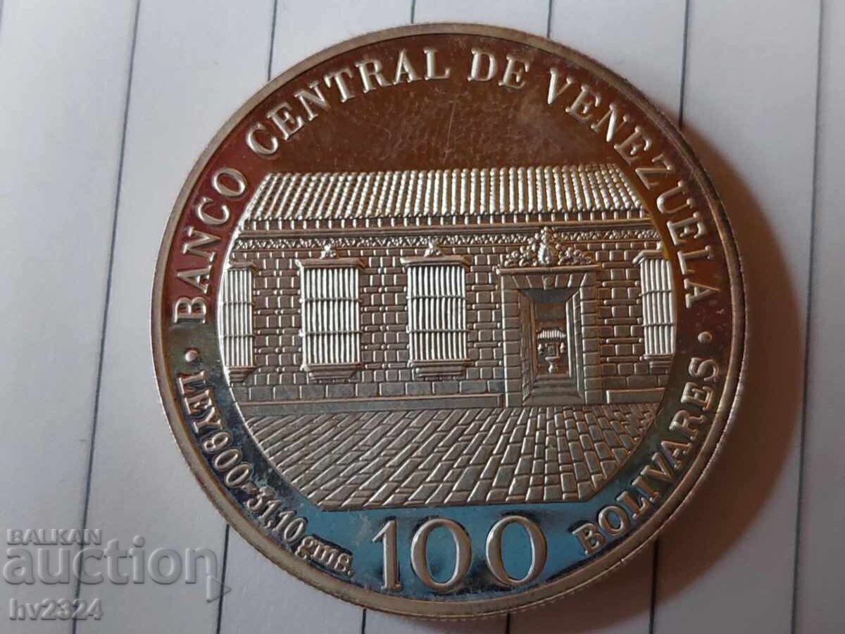 Венецуела 100 боливара, 1983