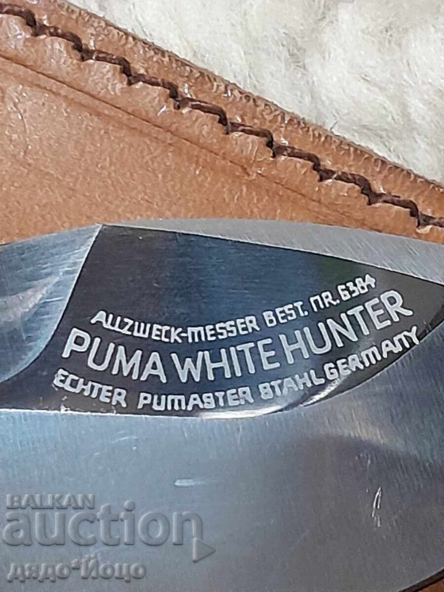 Cuțit original Puma White hunter din 1970. Stare excelentă cu preț € 843.63 | 1650.00 BGN