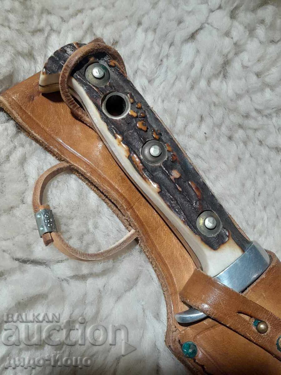 Original’nыĭ nozh Puma White hunter 1970 g. Σε άριστη κατάσταση - 7