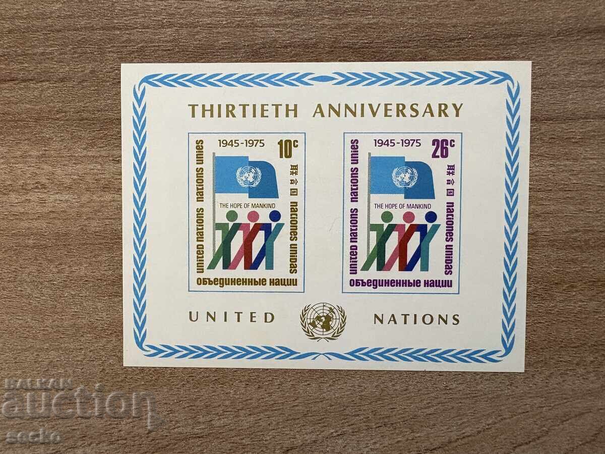 ΟΗΕ Νέα Υόρκη - 30 γρ. ΟΗΕ (1975) MNH ΟΗΕ Νέα Υόρκη - 30 γρ. ΟΗΕ (1975) MNH