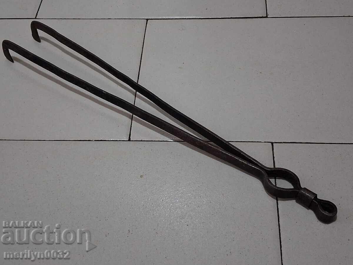 Old dilaf, tongs, wrought iron for oven with price € 22.38 | 43.77 BGN