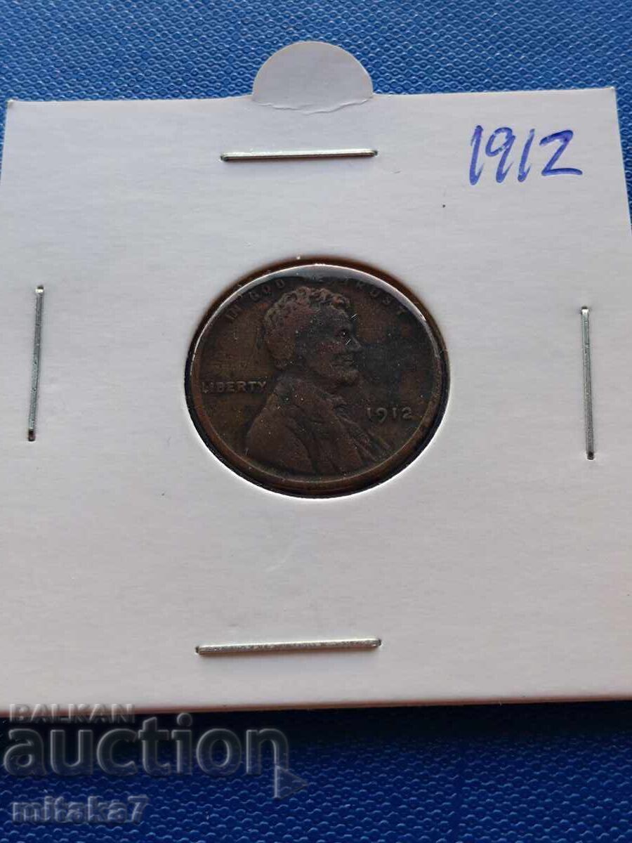 1 cent 1912, USA