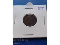 1 cent 1912, SUA