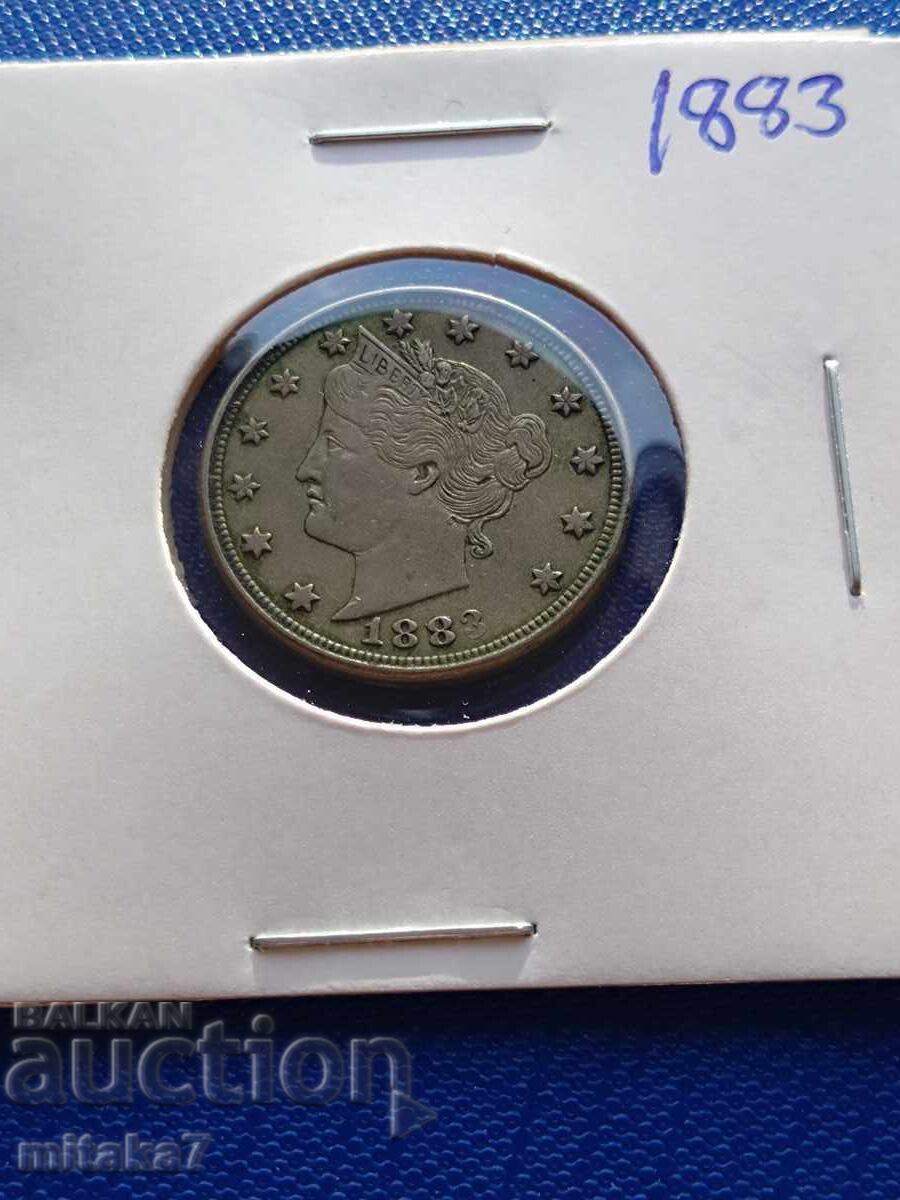 5 Cents 1883, USA