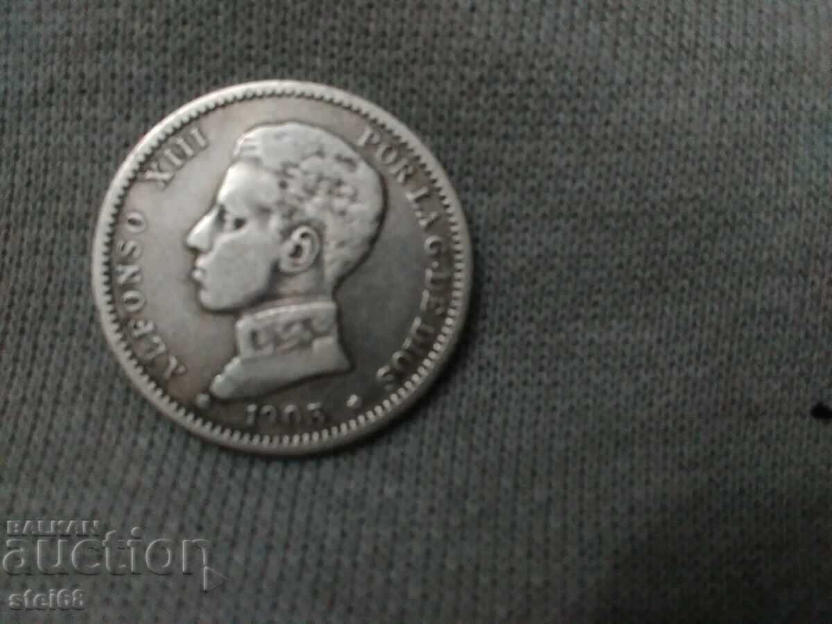1 PESETA 1903 cu preț € 20.45 | 40.00 BGN