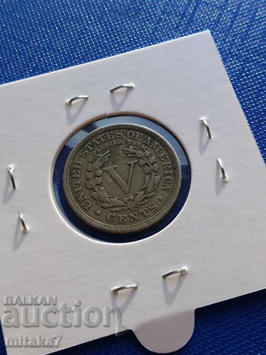 5 cenți 1910, SUA cu preț € 7.00 | 13.69 BGN 5 cenți 1910, SUA cu preț € 7.00 | 13.69 BGN