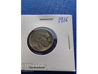 5 цента 1916 година, САЩ