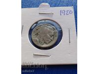 5 λεπτά 1920, ΗΠΑ