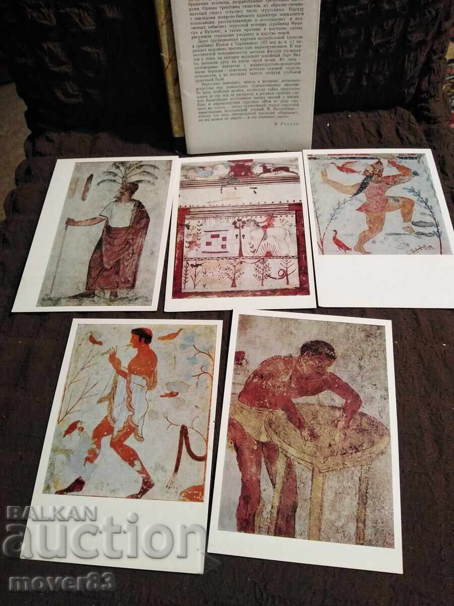 Delivery of Etruscan Painting. 16 Views. USSR