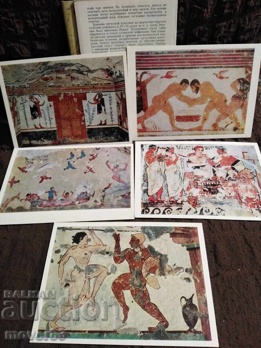 Etruscan Painting. 16 Views. USSR - 5