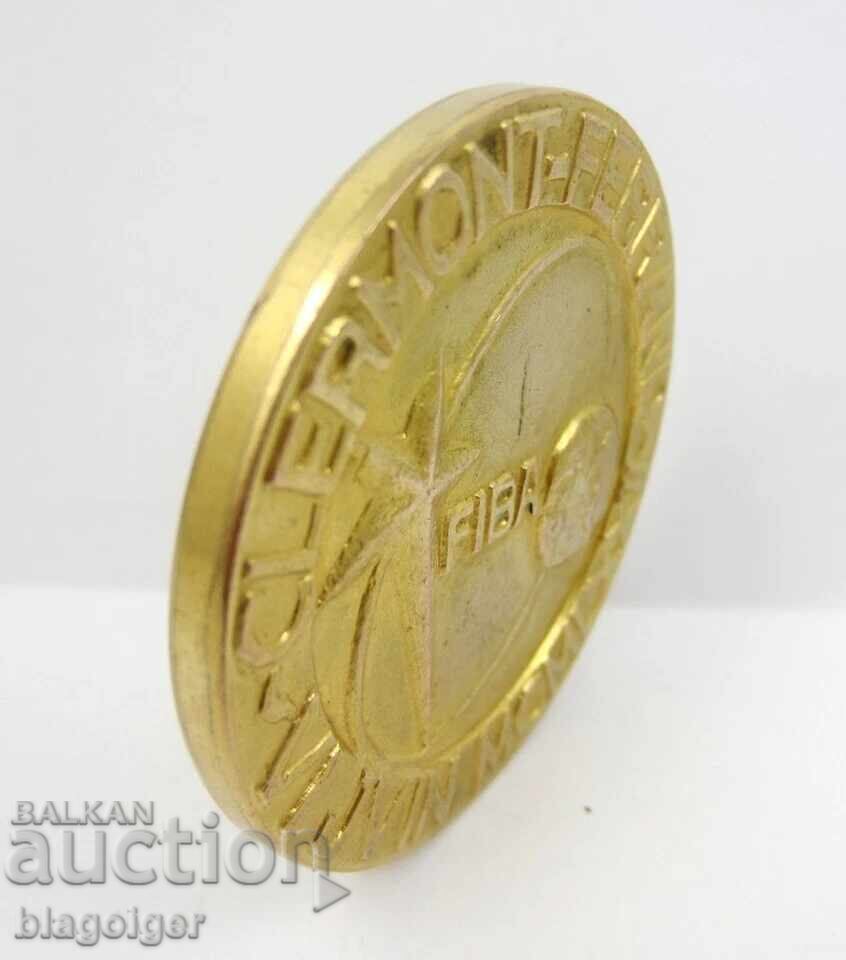 1972 FIBA-Рядък Медал с Позлата-Бакетбол Фестивал на Европа - 5 1972 FIBA-Рядък Медал с Позлата-Бакетбол Фестивал на Европа - 5