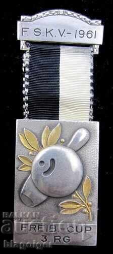 FREIB Cup 1961-Медал Боулинг Купа