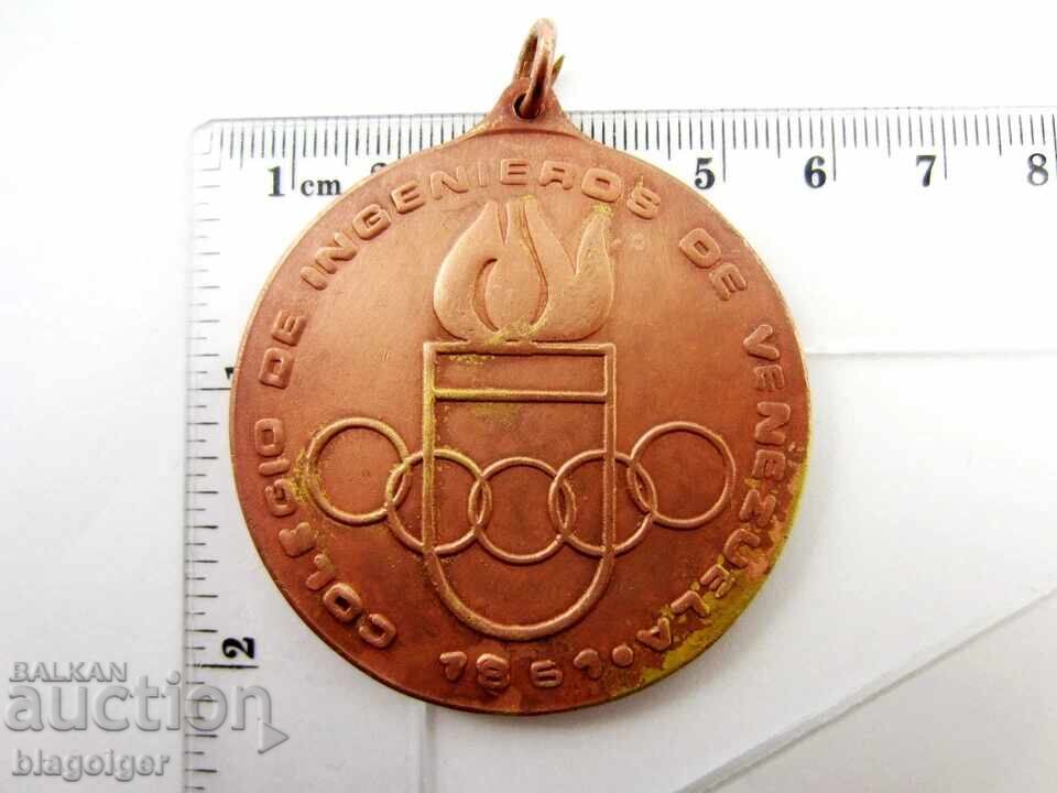 Аукцион 1983 Национални спортни игри на Венецуела-Медал