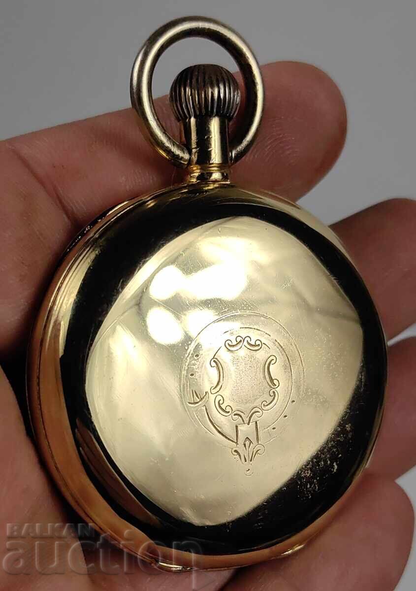 Доставка на НАД 100-ГОДИШЕН ПОЗЛАТЕН МАРКИРАН МЪЖКИ ДЖОБЕН ЧАСОВНИК Доставка на НАД 100-ГОДИШЕН ПОЗЛАТЕН МАРКИРАН МЪЖКИ ДЖОБЕН ЧАСОВНИК