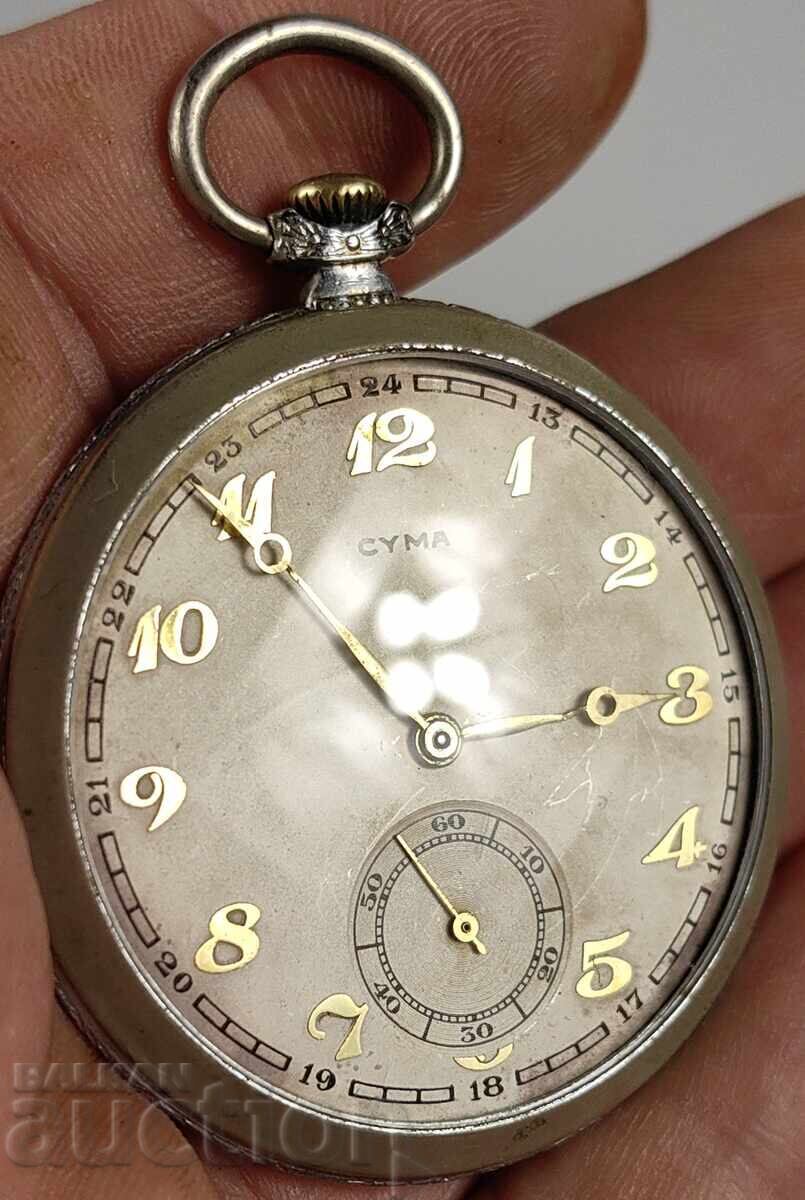 Доставка на CYMA НАГРАДЕН - 8-МИ ПРИМОРСКИ ПОЛК НАДПИСАН ДЖОБЕН ЧАСОВНИК