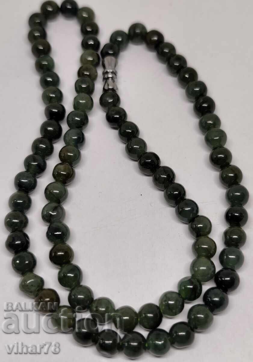 Гердан -броеница -нефрит - 7