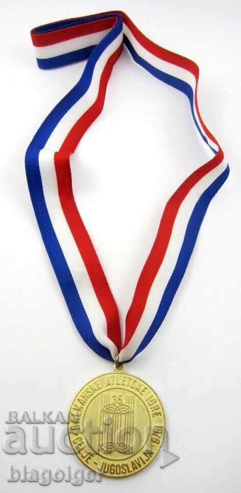 1976 Balkan Games Ciele, Yugoslavia - Gold Medal - Winner - 5