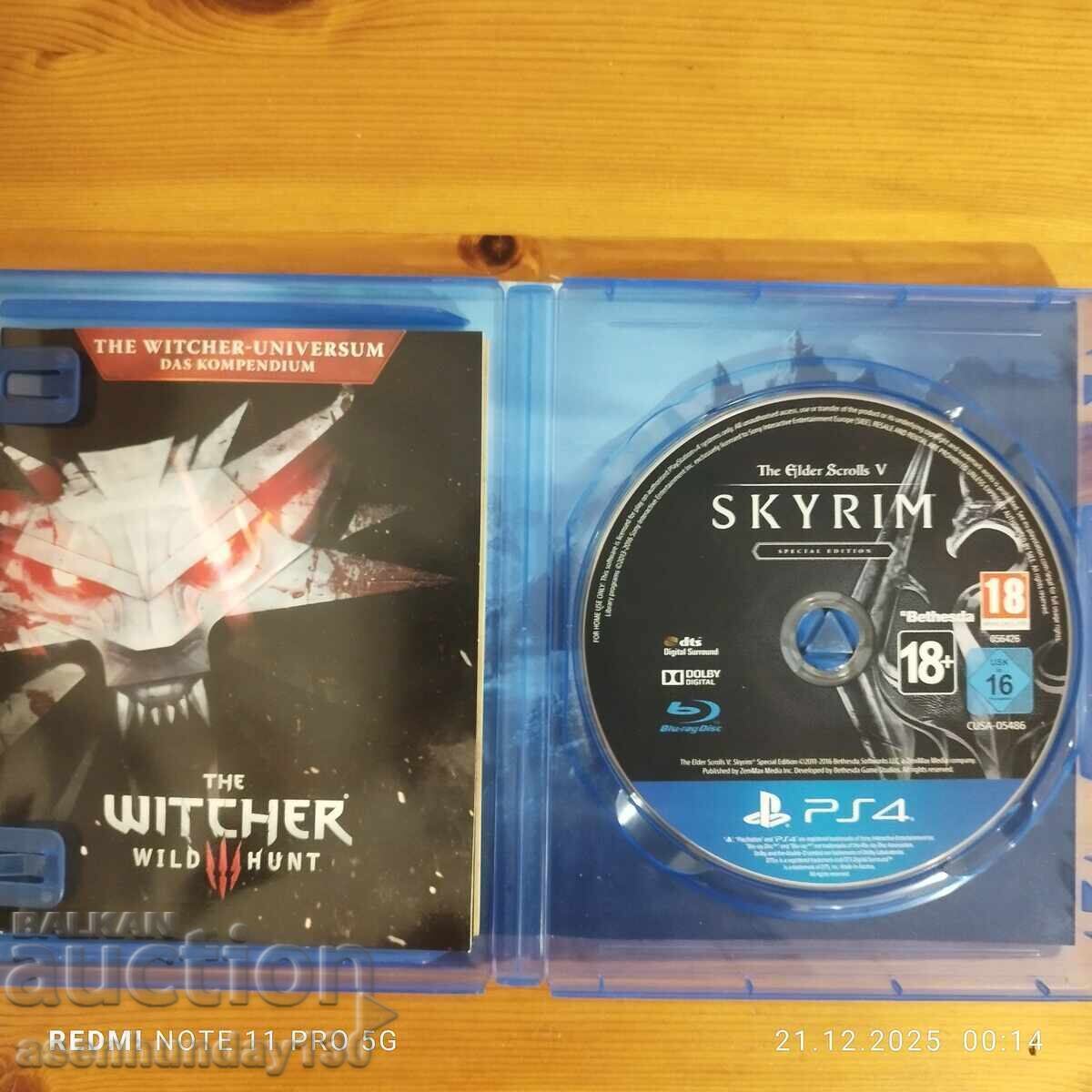 PS 4 Skyrim The Elder Scrolls V Специално издание с цена 30.00 лв. | € 15.34