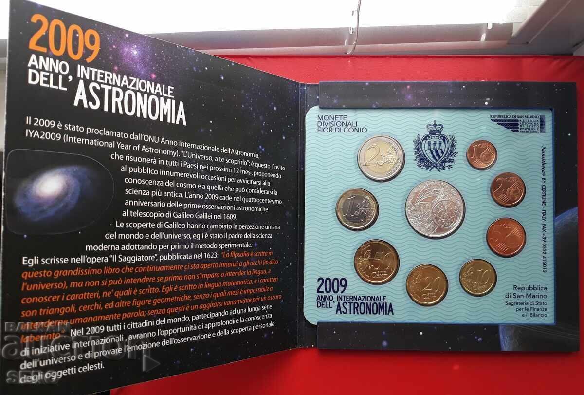 San Marino SET 2009 of 9 coins - 5 euro silver with price € 55.73 | 109.00 BGN San Marino SET 2009 of 9 coins - 5 euro silver with price € 55.73 | 109.00 BGN