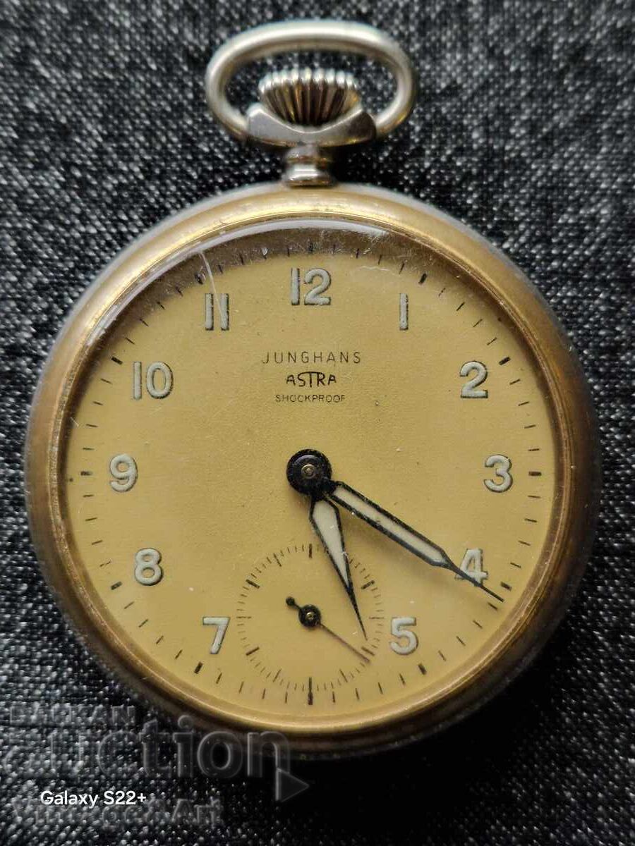 Σταρ Τσέπης Ρολόι Junghans Λειτουργικό Σταρ Τσέπης Ρολόι Junghans Λειτουργικό