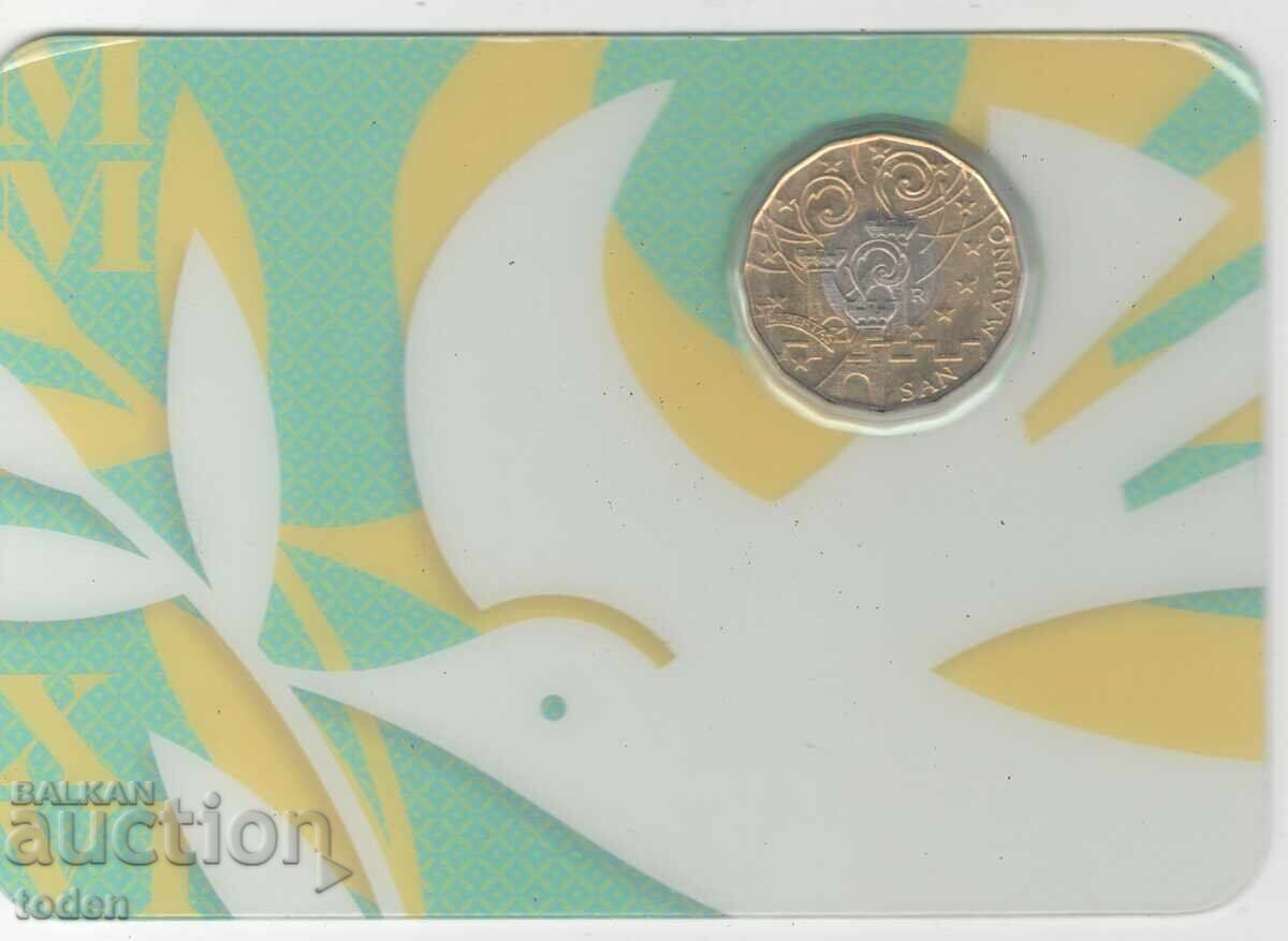 Доставка на San Marino-5 Euros-2016 R-KM# 549-Jubilee Year of Mercy