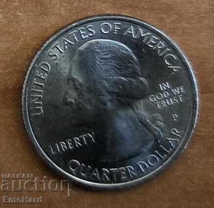 САЩ Красива Америка 1/4 долар 2015 Kisatchie - Louisia P с цена € 0.92 | 1.80 лв.