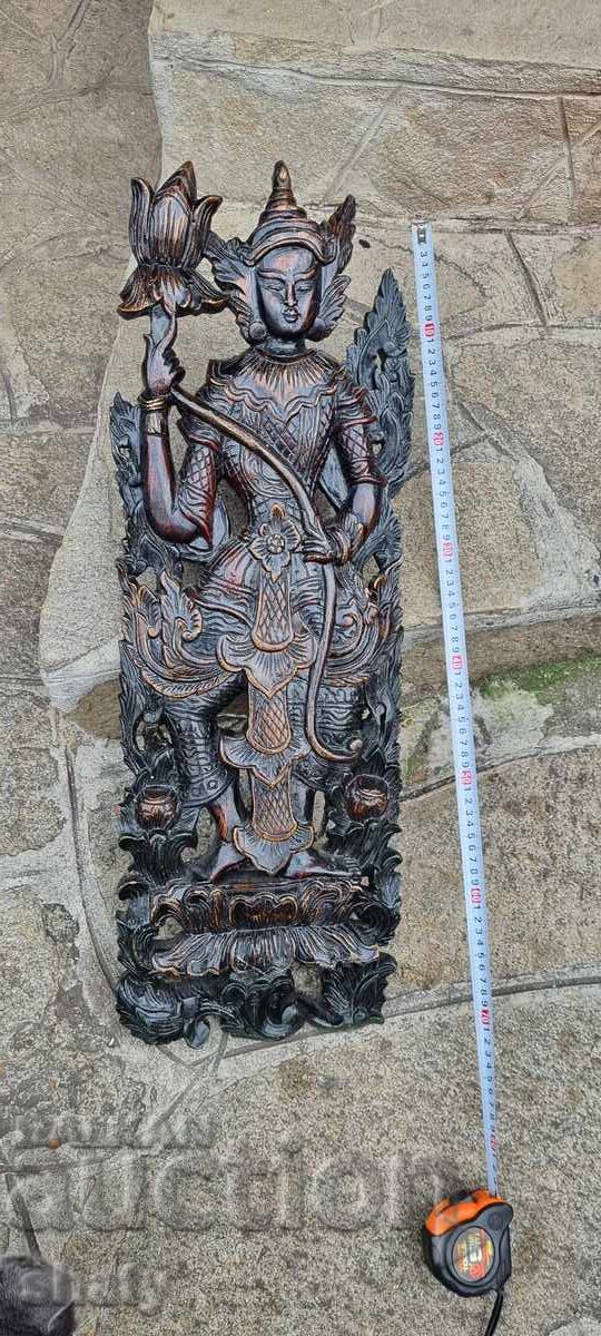 Sculptură în lemn, sculptură