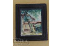 Tablou pe placă de lemn 30cm 25cm pentru cunoscători