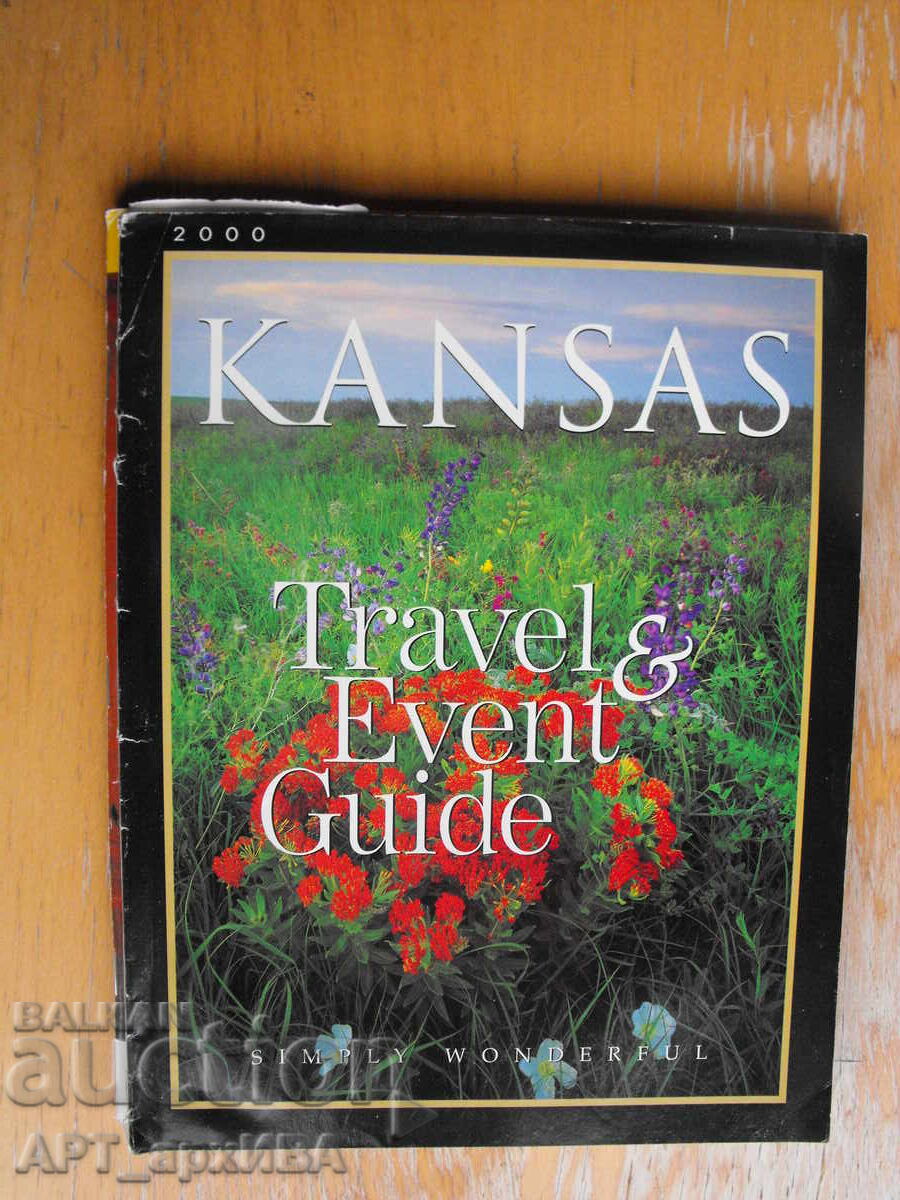 Ghid de călătorie și evenimente în statul KANSAS, în limba engleză