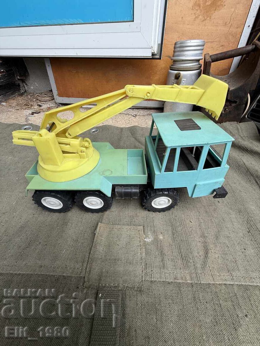 Български детски камион багер самоков