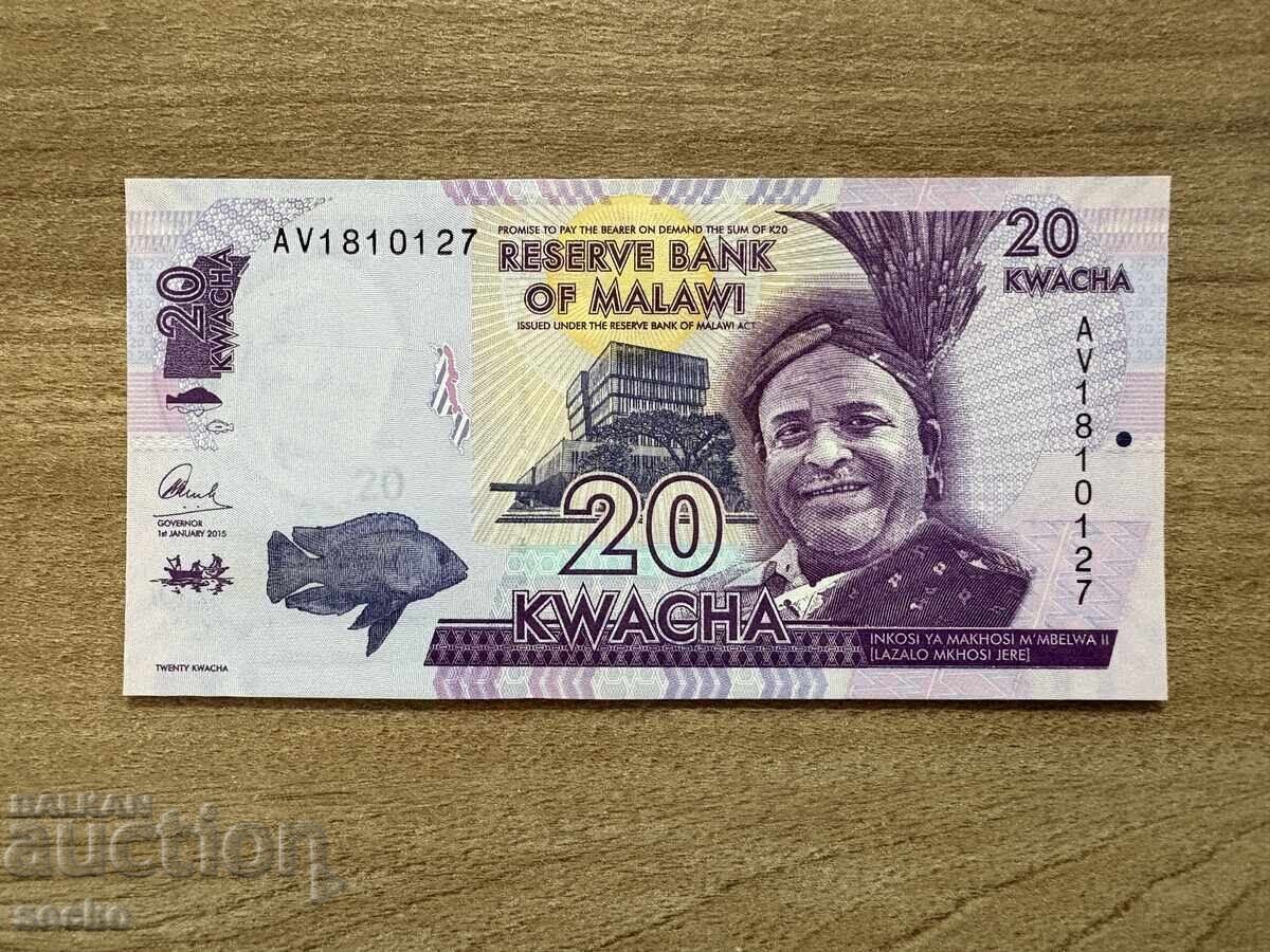 Μαλάουι - 20 κβάτσα (2015) Μαλάουι - 20 κβάτσα (2015)
