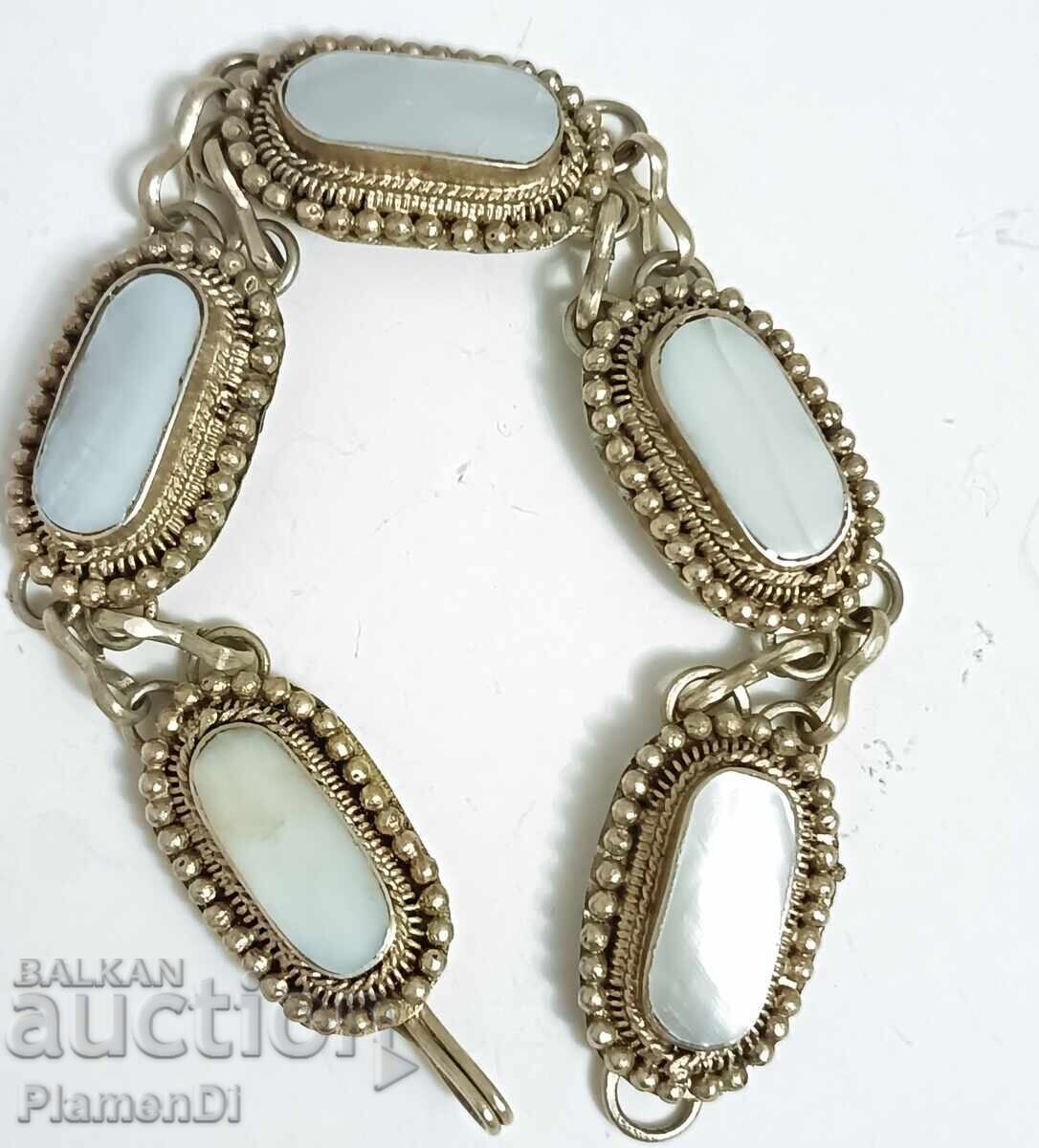 Αρχαίο ασημένιο, αναγεννησιακό βραχιόλι με τιμή € 15.34 | 30.00 BGN