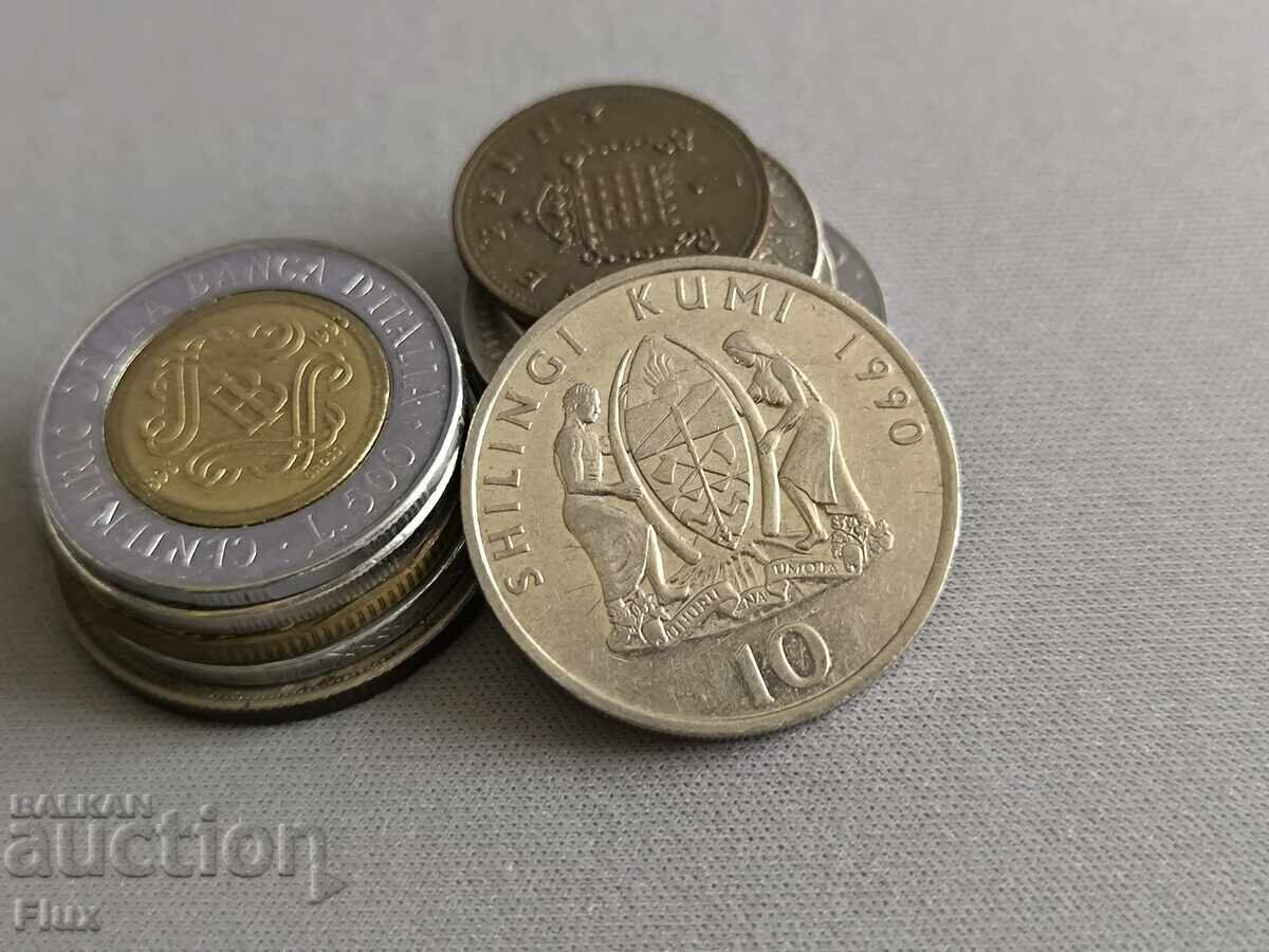 Coin - Tanzania - 10 Shillings | 1990