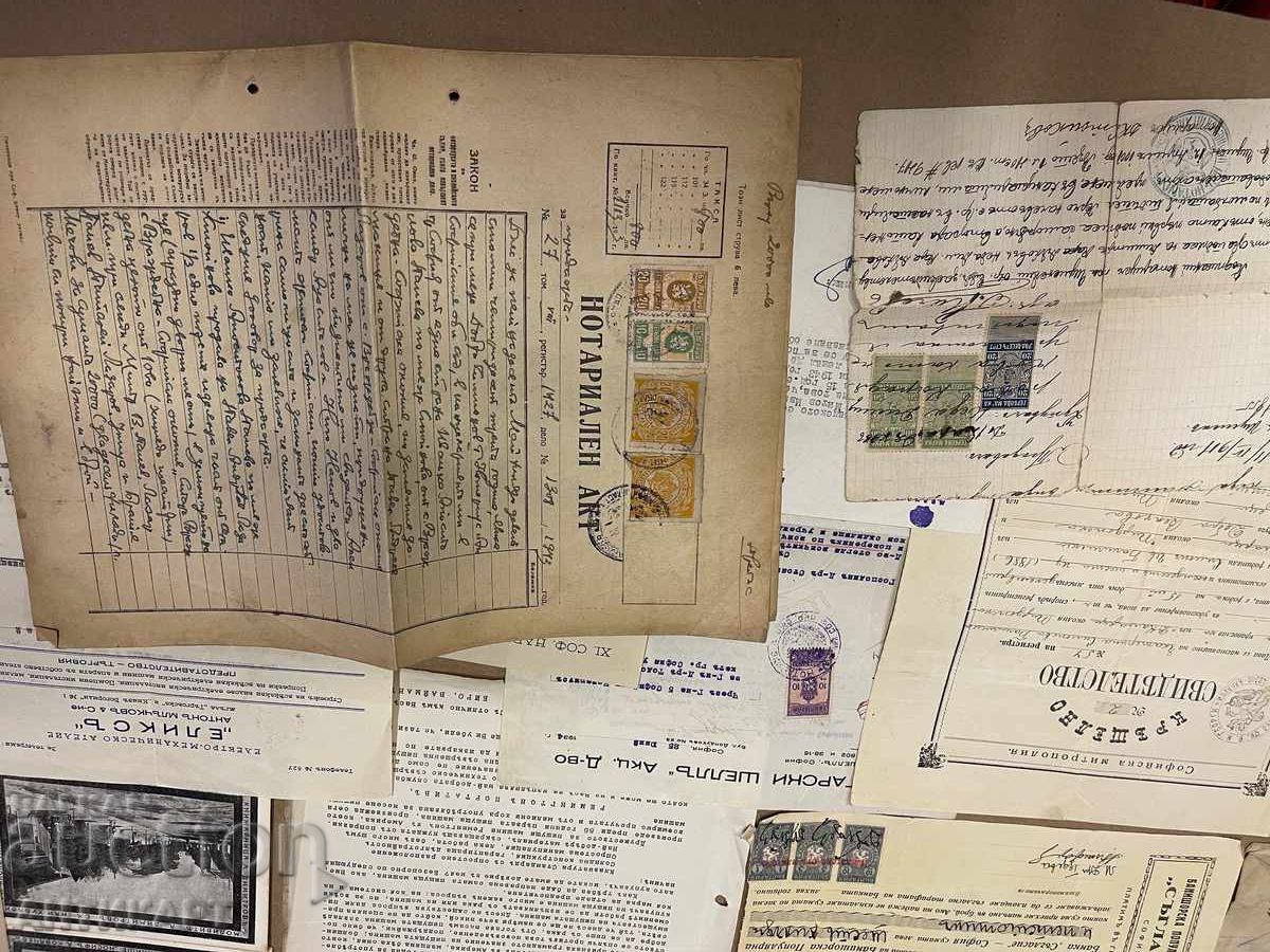 Old documents, postcards, Sofia, shares, promissory notes, etc - 5 Old documents, postcards, Sofia, shares, promissory notes, etc - 5