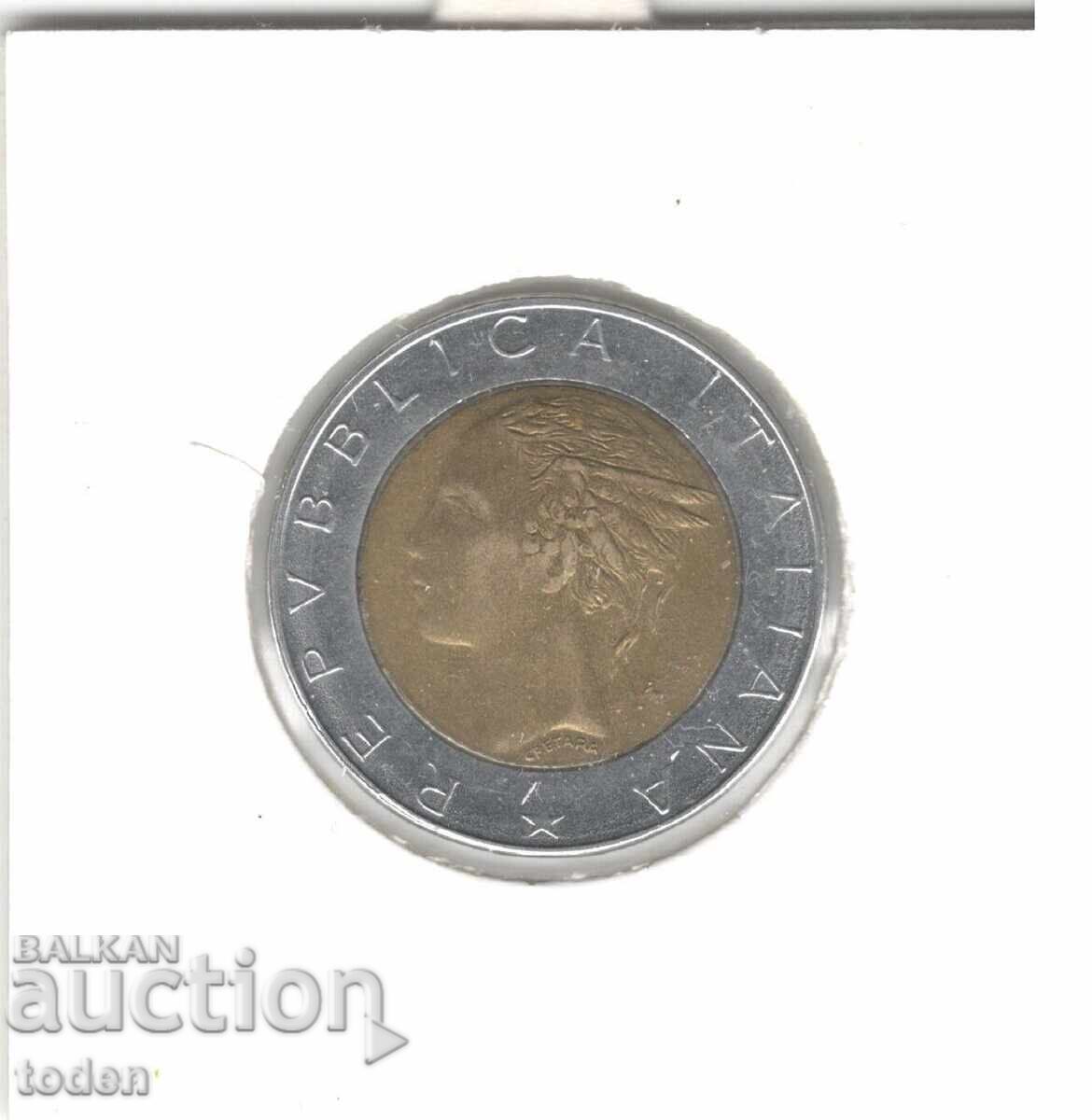 Livrarea Italia - 500 Lire - 1987 R - KM# 111