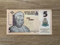 Нигерия - 5 найра (2022)