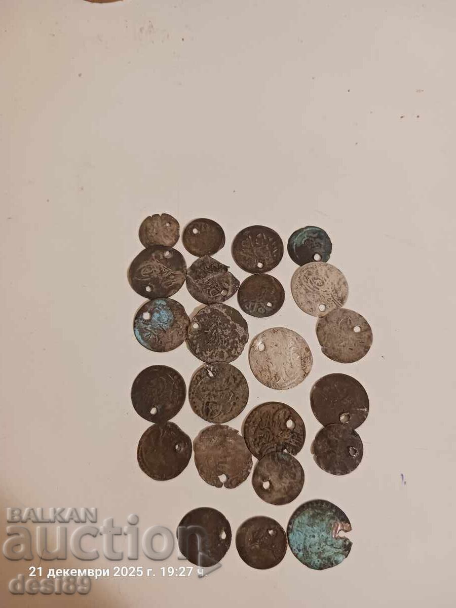 Τουρκικά ασημένια νομίσματα 23 τεμάχια με τιμή € 11.76 | 23.00 BGN