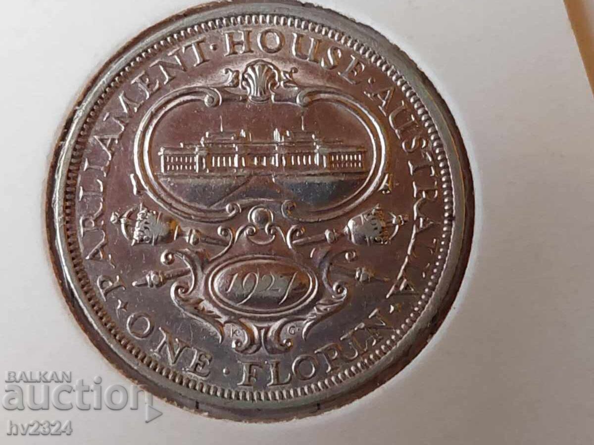 1 Florin 1927, Australia 1 Florin 1927, Australia