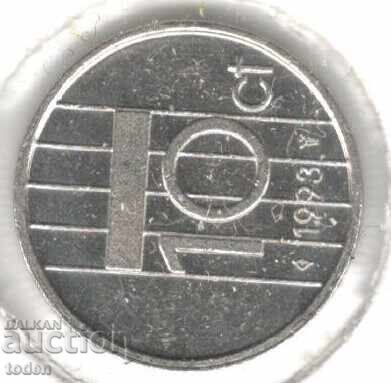 Olanda - 10 Cenți - 1993 - KM# 203 - Beatrix