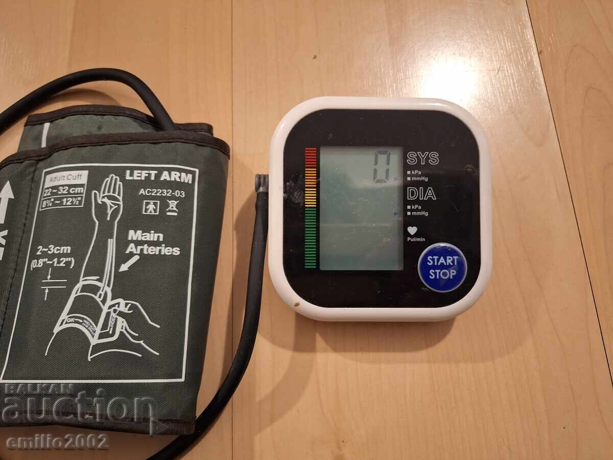 Aparat de măsurare a tensiunii arteriale cu preț € 4.60 | 9.00 BGN Aparat de măsurare a tensiunii arteriale cu preț € 4.60 | 9.00 BGN