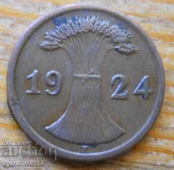 2 пфенигa 1924 г. - Германия ( J ) rentenpfennig с цена € 1.02 | 1.99 лв. 2 пфенигa 1924 г. - Германия ( J ) rentenpfennig с цена € 1.02 | 1.99 лв.