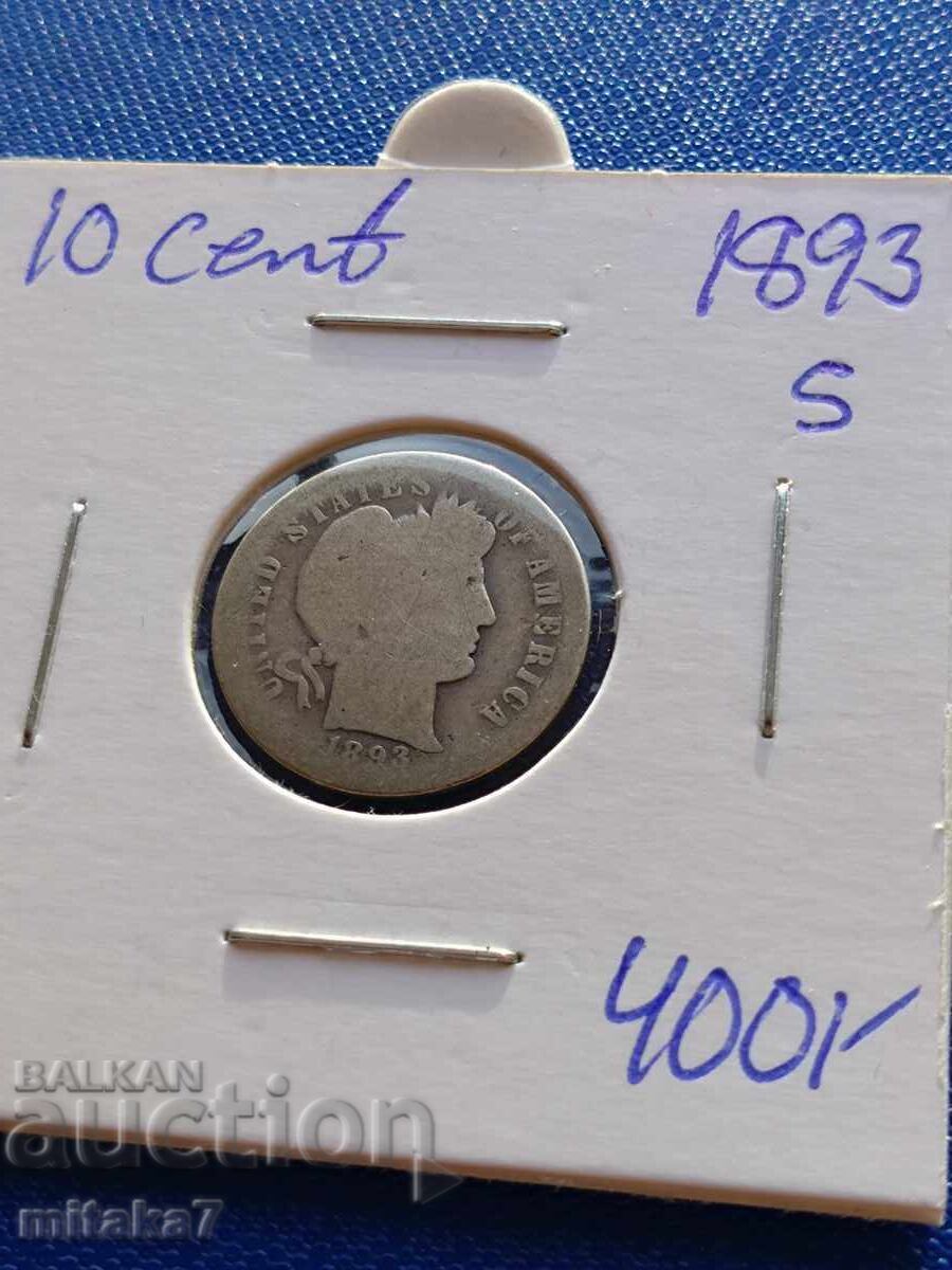 1 δαίμη 1893, ΗΠΑ